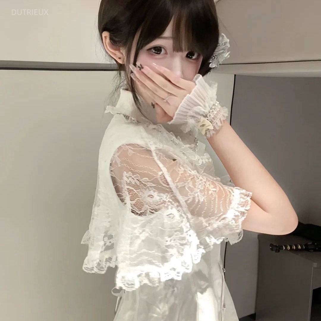 日本のゴシックY2Kスタイル ラインストーンボウドレス レデ - Korean Style A Line Shirt Dress のレビューと価格