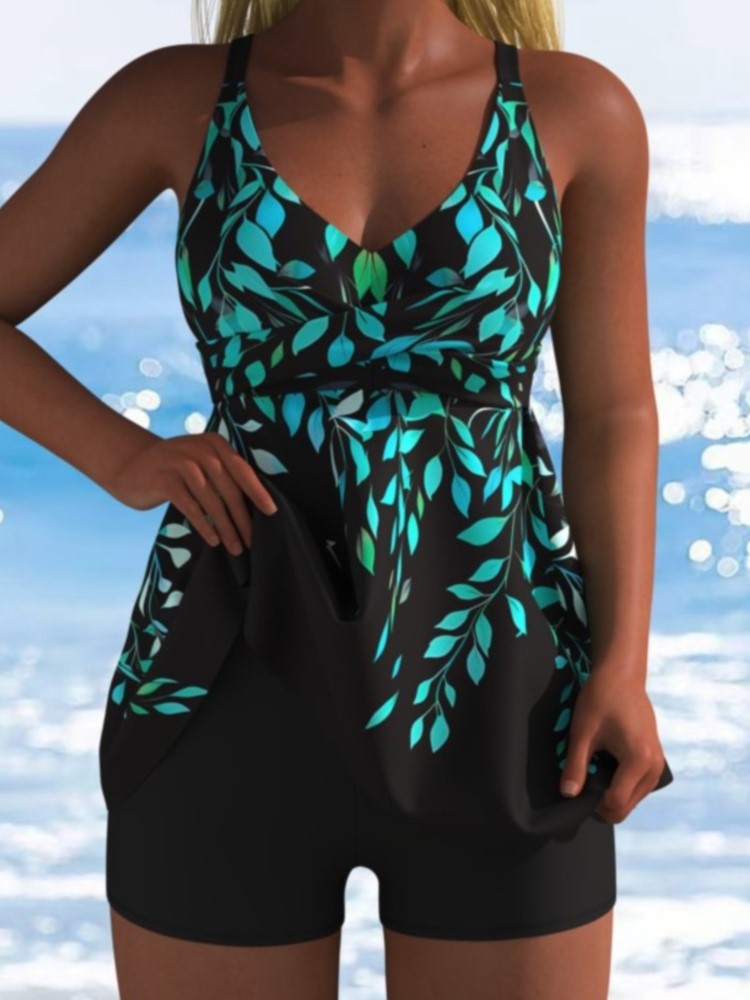 新しいハイウエスト水着タンキニセットセクシーな水着女性の夏の - Swimwear のレビューと価格
