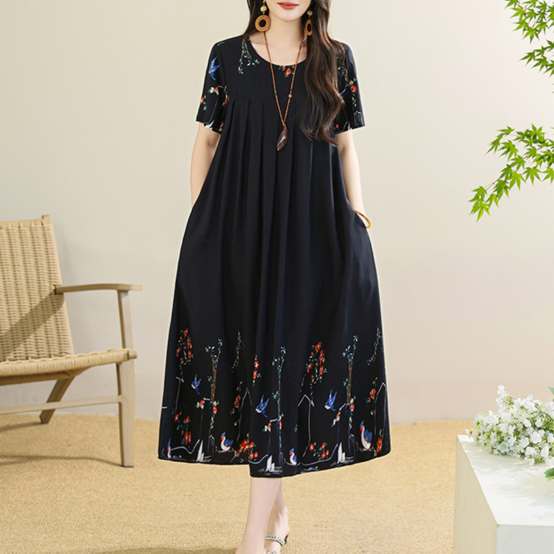 新しい 2025 サマードレス女性のためのプラスサイズのドレ - Boho Summer Beach Maxi Dress のレビューと価格