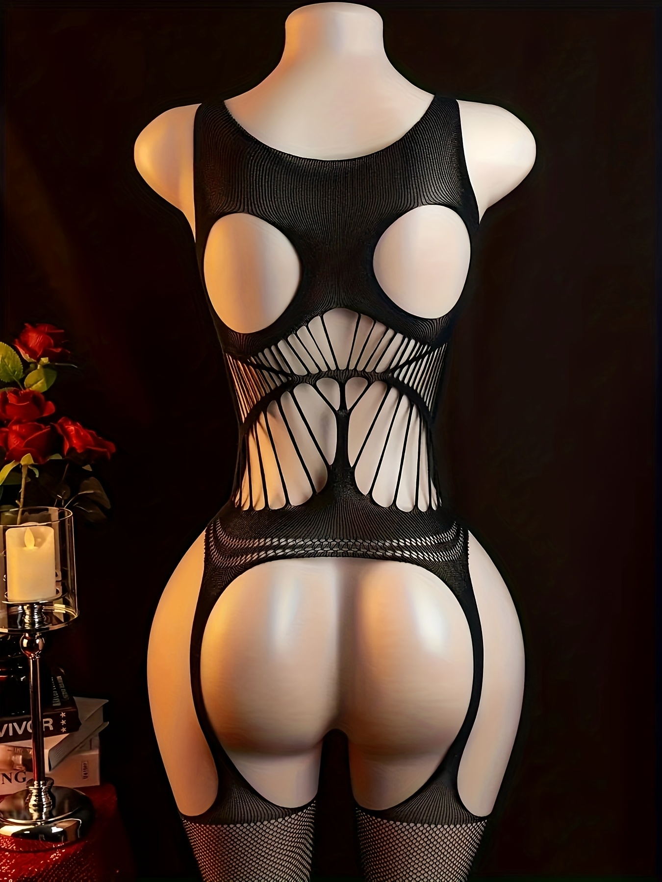 2点セット – セクシーなオフショルダー透け感のあるランジェ - Lingerie のレビューと価格